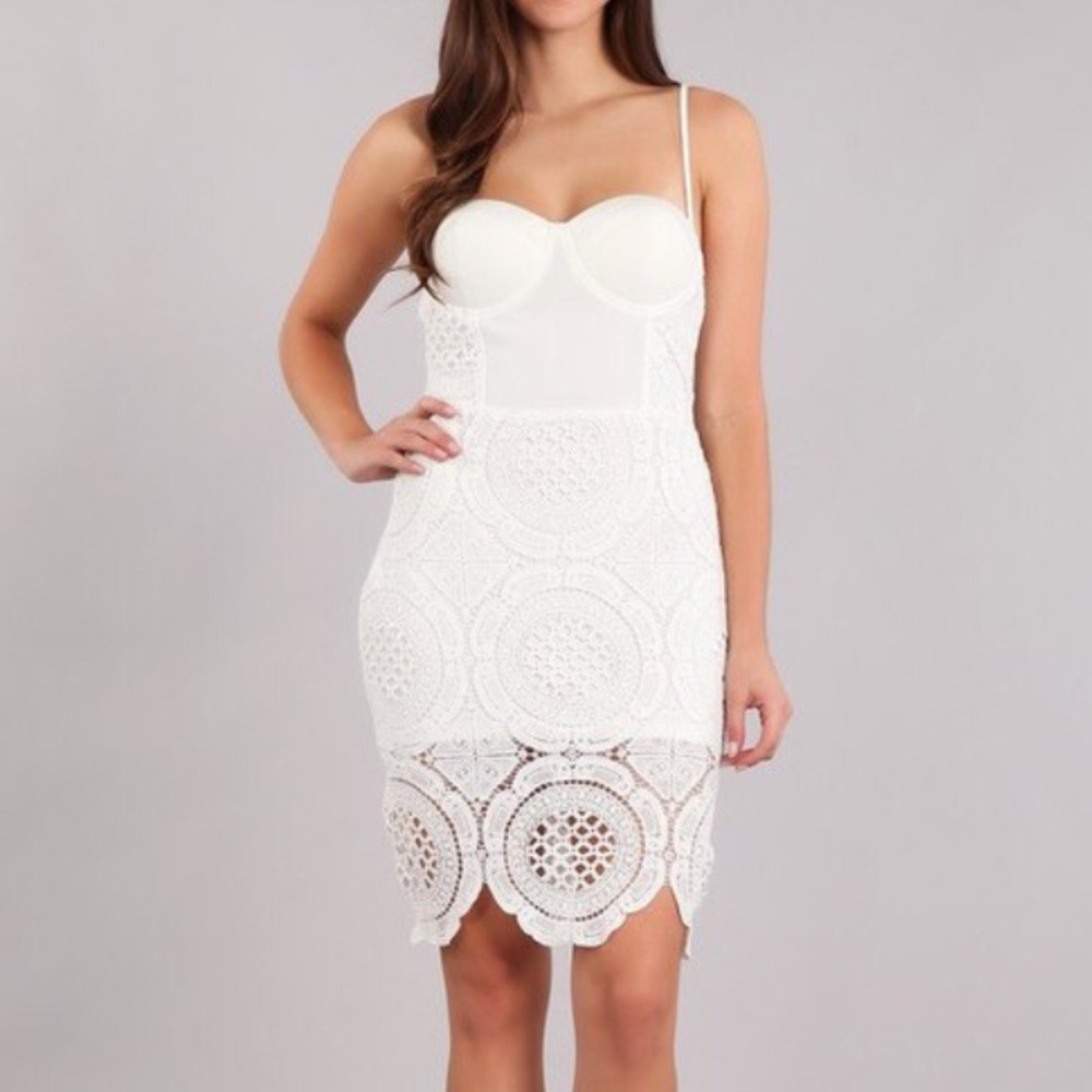 White Carmen Dress